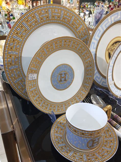 hermes plates set|hermès plates set price.